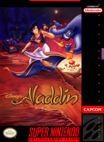 Disney's Aladdin - Fanart - Box - Front