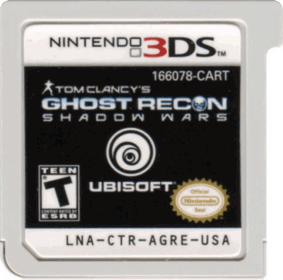 Tom Clancy's Ghost Recon: Shadow Wars - Cart - Front