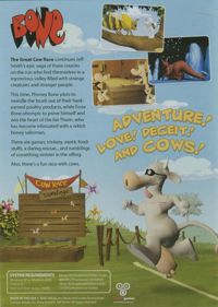 Bone: The Great Cow Race - Box - Back