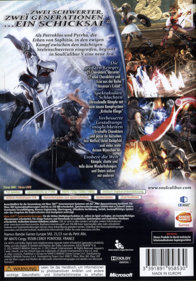 SoulCalibur V - Box - Back