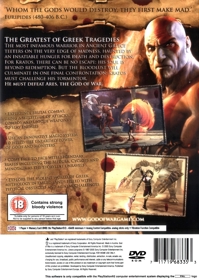 God of War - Box - Back