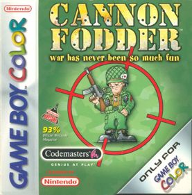 Cannon Fodder - Box - Front