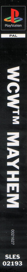WCW Mayhem - Box - Spine