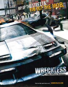 Wreckless: The Yakuza Missions - Advertisement Flyer - Front