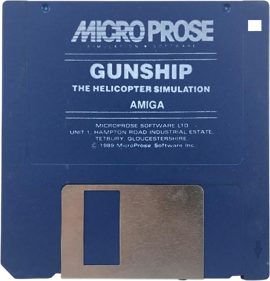 Gunship: The Helicopter Simulation - Disc Image