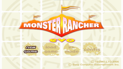 Monster Rancher EVO - Screenshot - Game Select