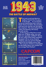 1943: The Battle of Midway - Box - Back Image