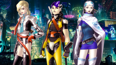 Shin Megami Tensei II - Fanart - Background