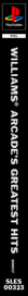 Williams Arcade's Greatest Hits - Box - Spine