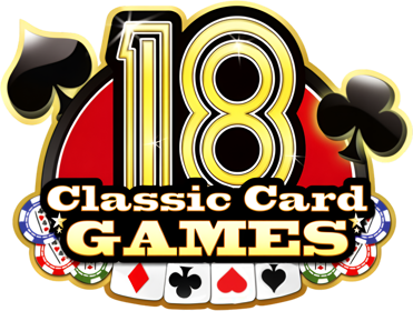 18 Classic Card Games - Clear Logo
