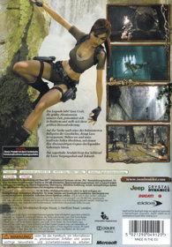 Tomb Raider: Legend - Box - Back