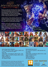 Age of Mythology Retold - Box - Back