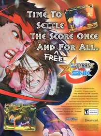 Capcom vs. SNK: Millennium Fight 2000 - Advertisement Flyer - Front