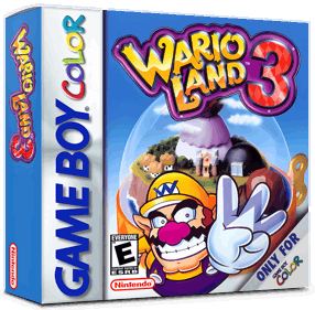 Wario Land 3 - Box - 3D Image