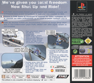 MTV Sports: Pure Ride - Box - Back Image