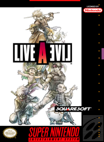 Live A Live - Fanart - Box - Front