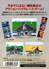 Road Rash - Box - Back Image