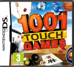 1001 Touch Games - Box - Front - Reconstructed