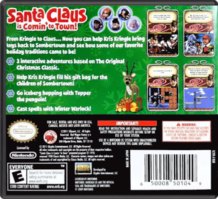 Santa Claus is Comin' to Town - Box - Back - Reconstructed
