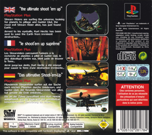 MDK - Box - Back Image