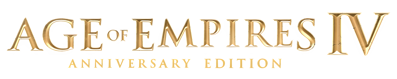 Age of Empires IV: Anniversary Edition - Clear Logo