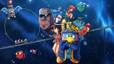 Parodius - Fanart - Background