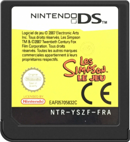 The Simpsons Game - Cart - Front