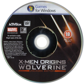 X-Men Origins: Wolverine - Disc
