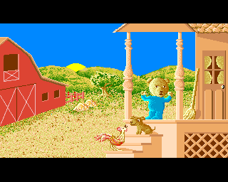 Barney Bear Goes to the Farm