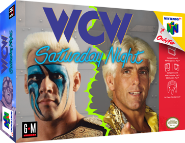 WCW Saturday Night - Box - 3D