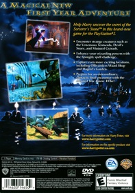 Harry Potter and the Sorcerer's Stone - Box - Back