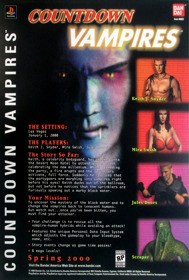 Countdown Vampires - Advertisement Flyer - Front