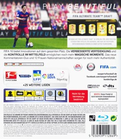 FIFA 16 - Box - Back