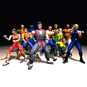 Virtua Fighter 2 - Square