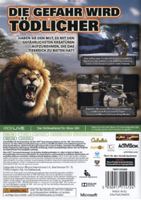Cabela's Dangerous Hunts 2013 - Box - Back