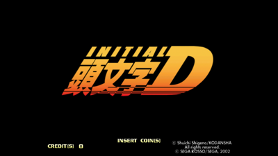 Initial D Arcade Stage - Screenshot - Game Title