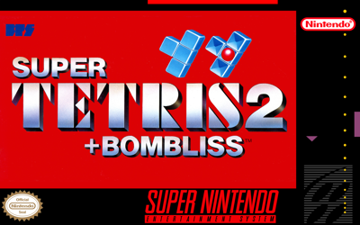 Super Tetris 2 + Bombliss - Fanart - Box - Front