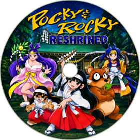 Pocky & Rocky Reshrined - Fanart - Disc