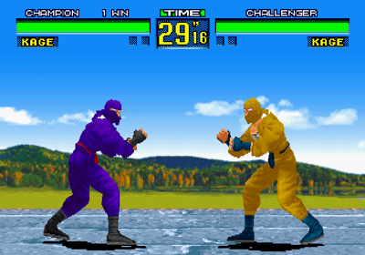 Virtua Fighter Remix - Screenshot - Gameplay