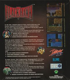 Blackthorne - Box - Back Image