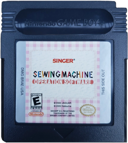 Singer Sewing Machine Operation Software - Cart - Front