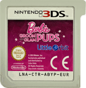 Barbie: Groom and Glam Pups - Cart - Front