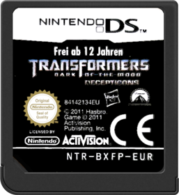 Transformers: Dark of the Moon: Decepticons - Cart - Front