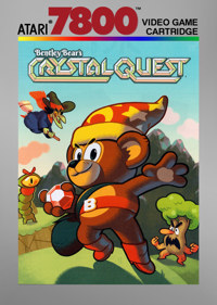 Bentley Bear's Crystal Quest - Box - Front - Reconstructed