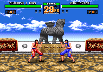 Virtua Fighter 2 - Screenshot - Gameplay