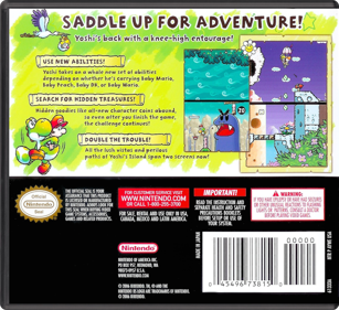 Yoshi's Island DS - Box - Back - Reconstructed