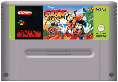 Disney's Goof Troop - Cart - Front