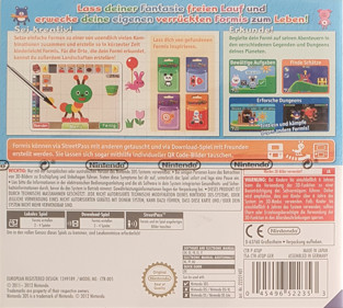 Freakyforms Deluxe: Your Creations, Alive! - Box - Back