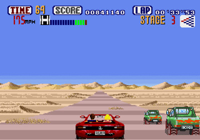 OutRun - Screenshot - Gameplay