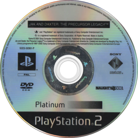 Jak and Daxter: The Precursor Legacy - Disc